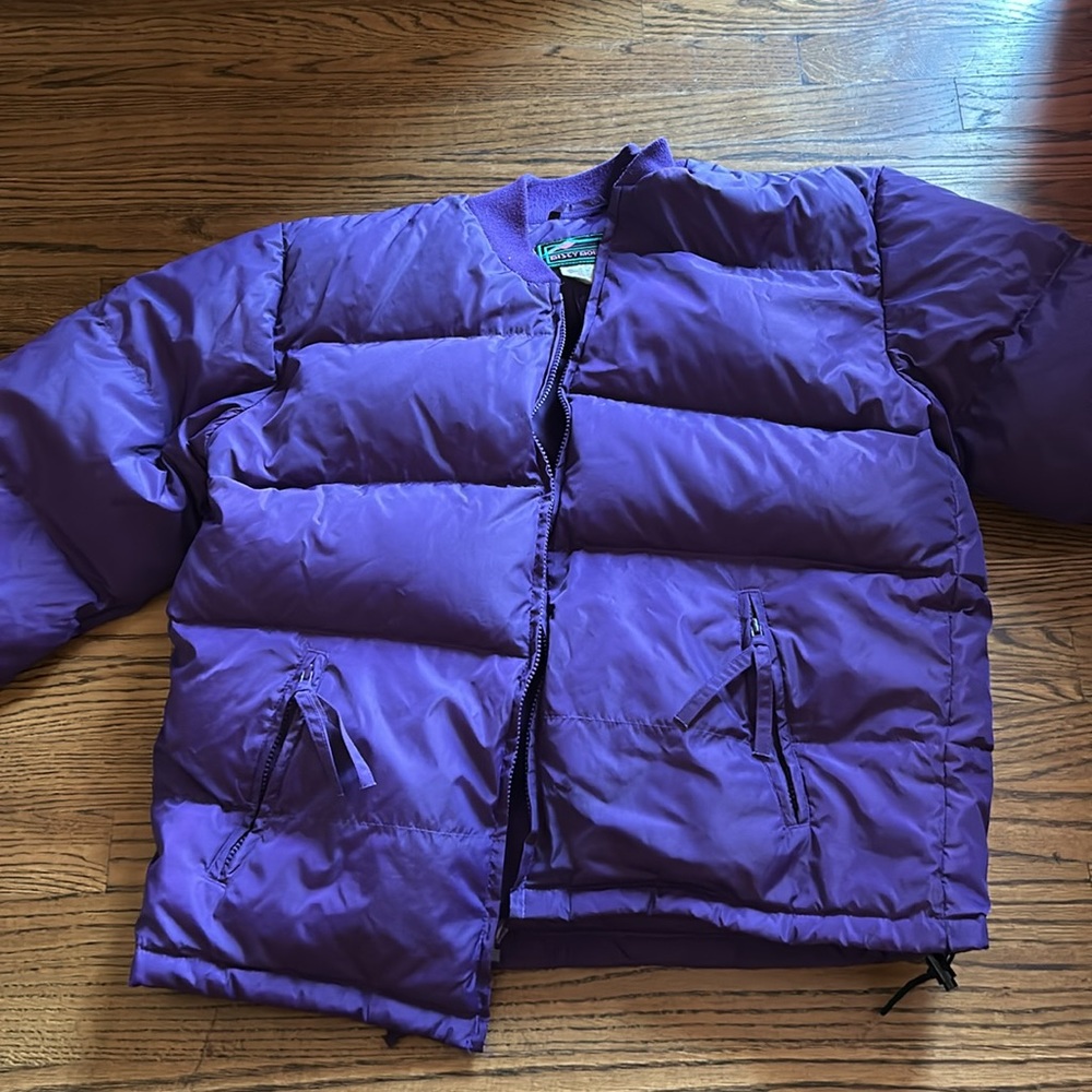 Misty Mountain purple puffer size medium